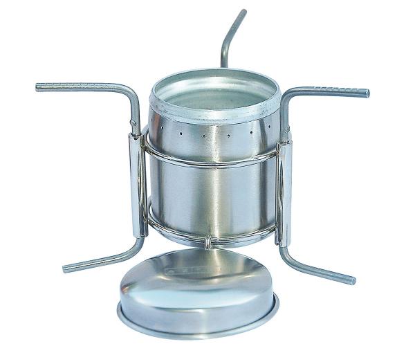 Campingkocher Kocher Spiritusbrenner Kompaktkocher Spiritus Outdoor Edelstahl CI